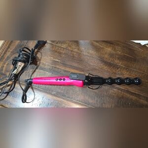 Pink and Black Bubble Wand